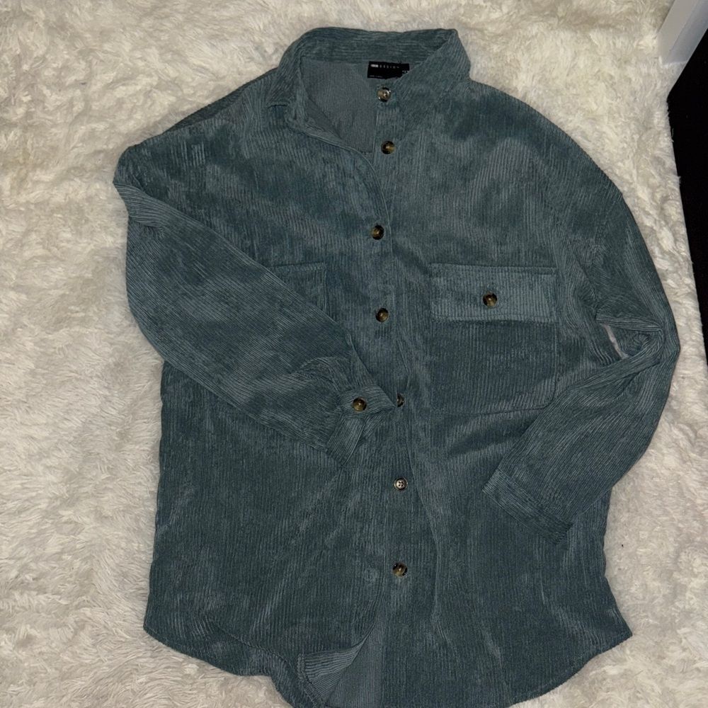 ASOS Green Corduroy Jacket